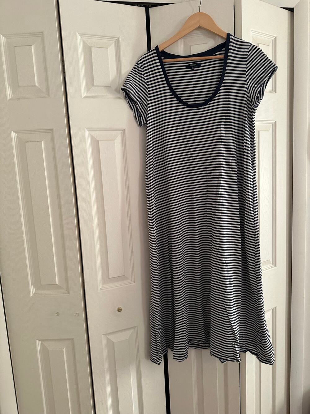 Madewell M Striped T-Shirt Dress
